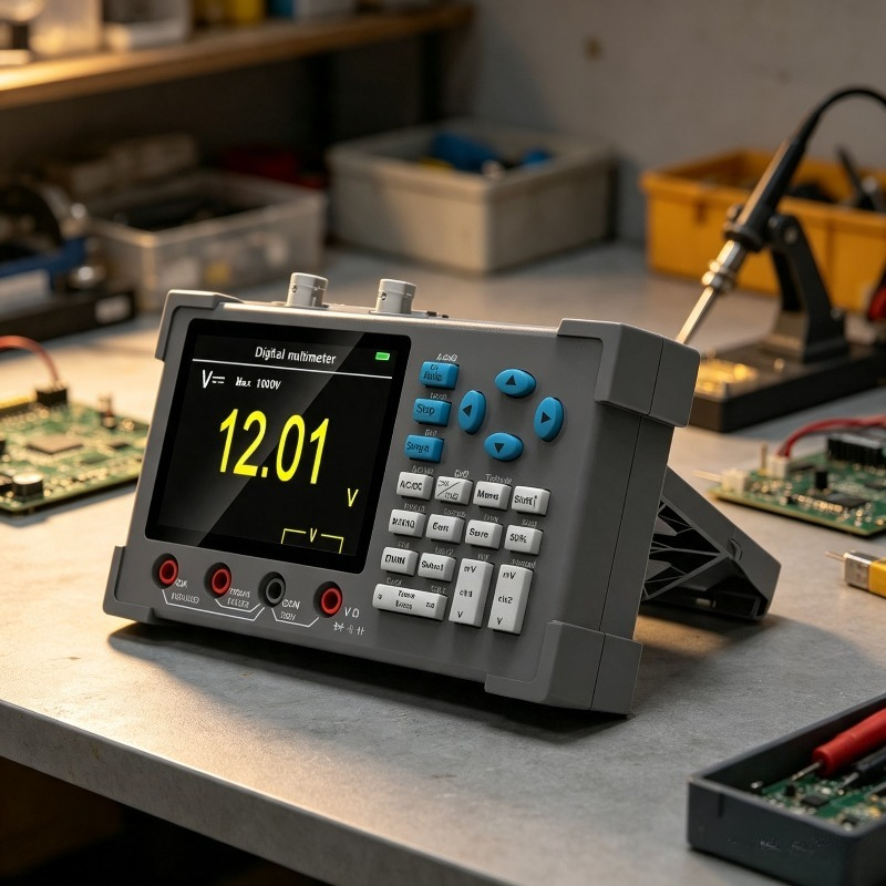 Electronics Repair Tools - DSO3D12 デュアルチャンネルデジタルオシロスコープマルチメーター 120M帯域幅 500Mサンプリング 自動高精度電子修理ツール