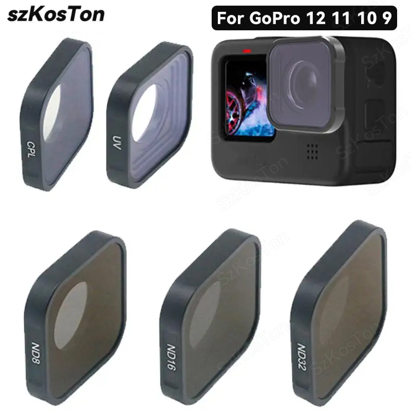 Gopro Action Camera Hero 12 Black - UV CPL ND8 ND16 ND32 フィルター