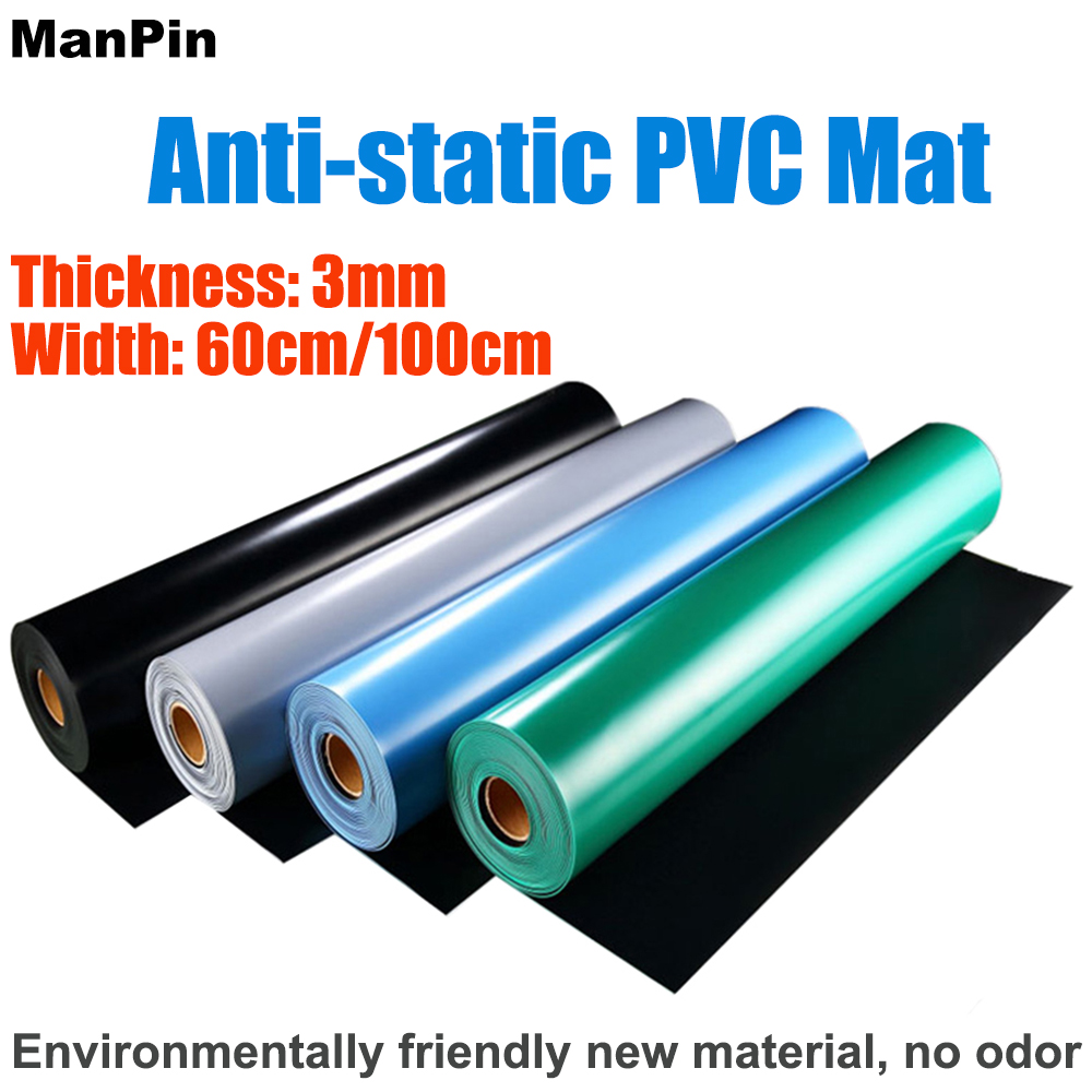 Electronics Repair Tools - 3mmテーブルワークマット 帯電防止ESD PVCゴムパッド 電子機器/携帯電話スクリーン/メインボード修理店/工場用ツール 高品質