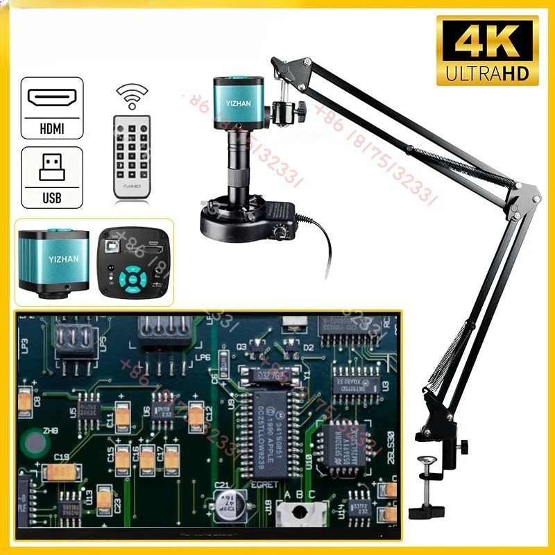 Electronics Repair In Usa - YIZHAN 4K 48MP HD電子デジタル顕微鏡 はんだ付け用 USB