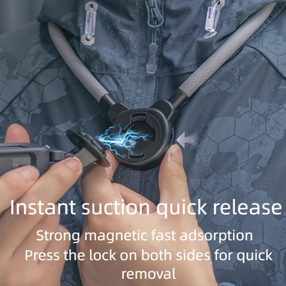 Surewo-磁気クイックリリースネックマウント,gopro - Gopro Action Camera Hero 12 Black のレビューと価格