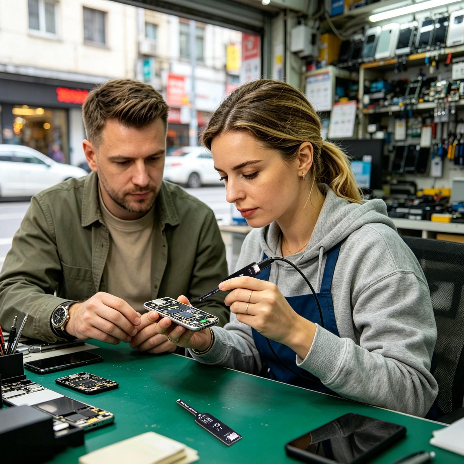 ハンドヘルド高精度メインボードテスター、高感度電子チェックツ - Electronics Repair Shops のレビューと価格