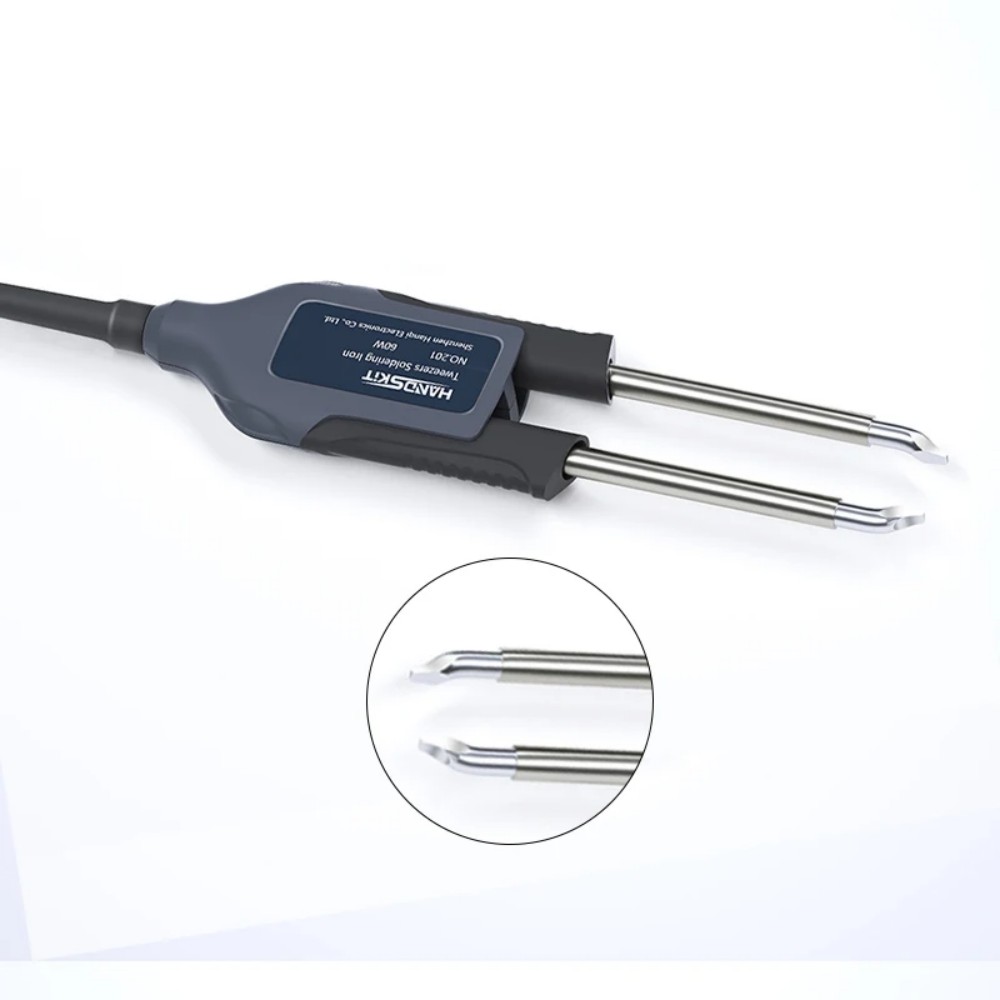 T12 はんだ付けピンセットハンドル – デュアルチャンネル - Electronics Repair Tools のレビューと価格