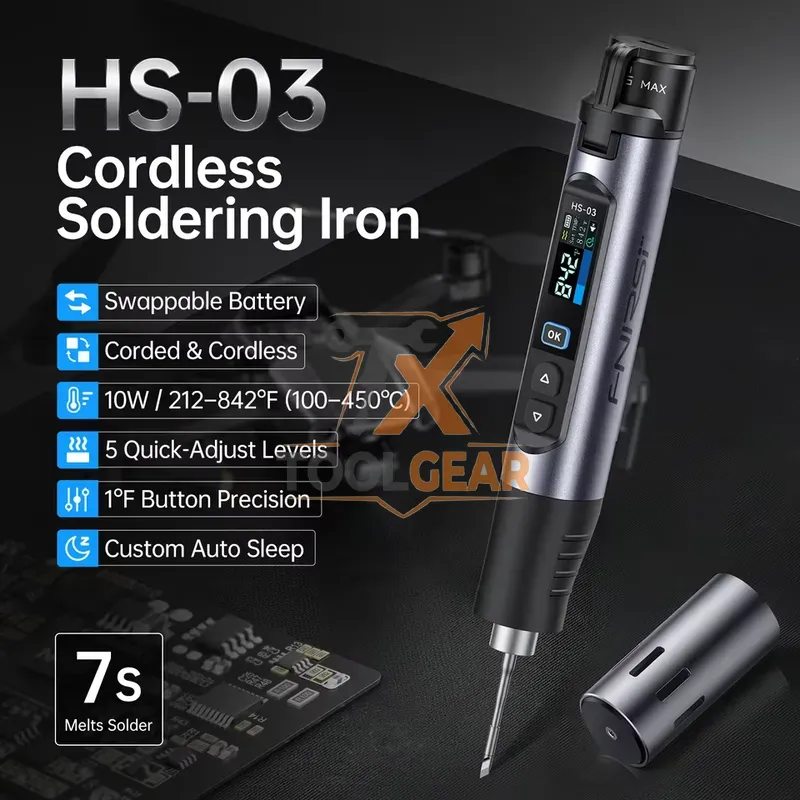 2026年ホットセール* HS-03コードレスはんだごてキッ - Electronics Repair In Usa のレビューと価格