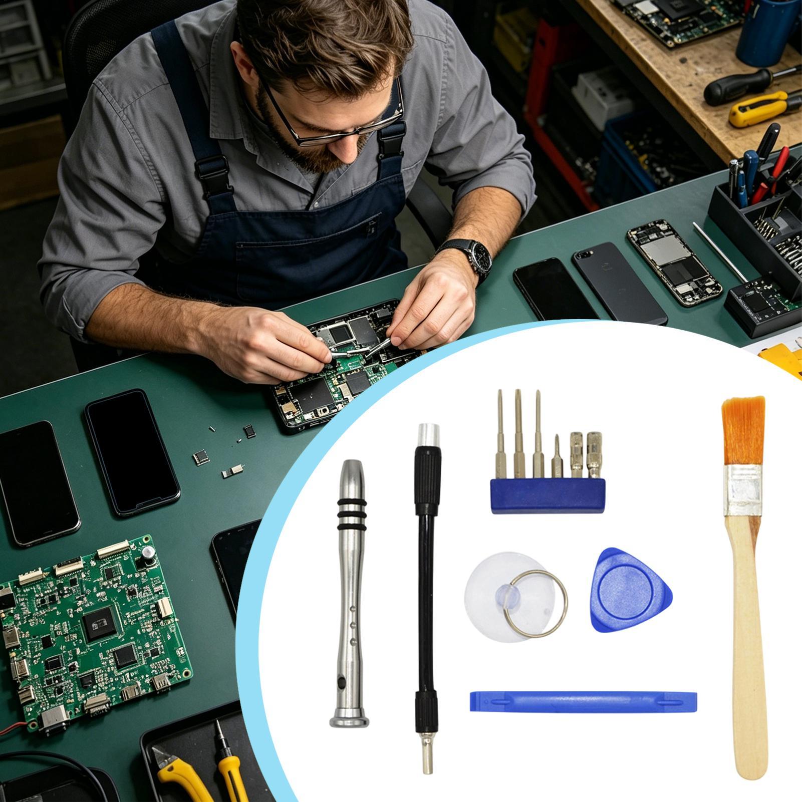 ゲームコンソール分解ドライバー 12 個ポータブル人間工学に - Electronics Repair Shops のレビューと価格