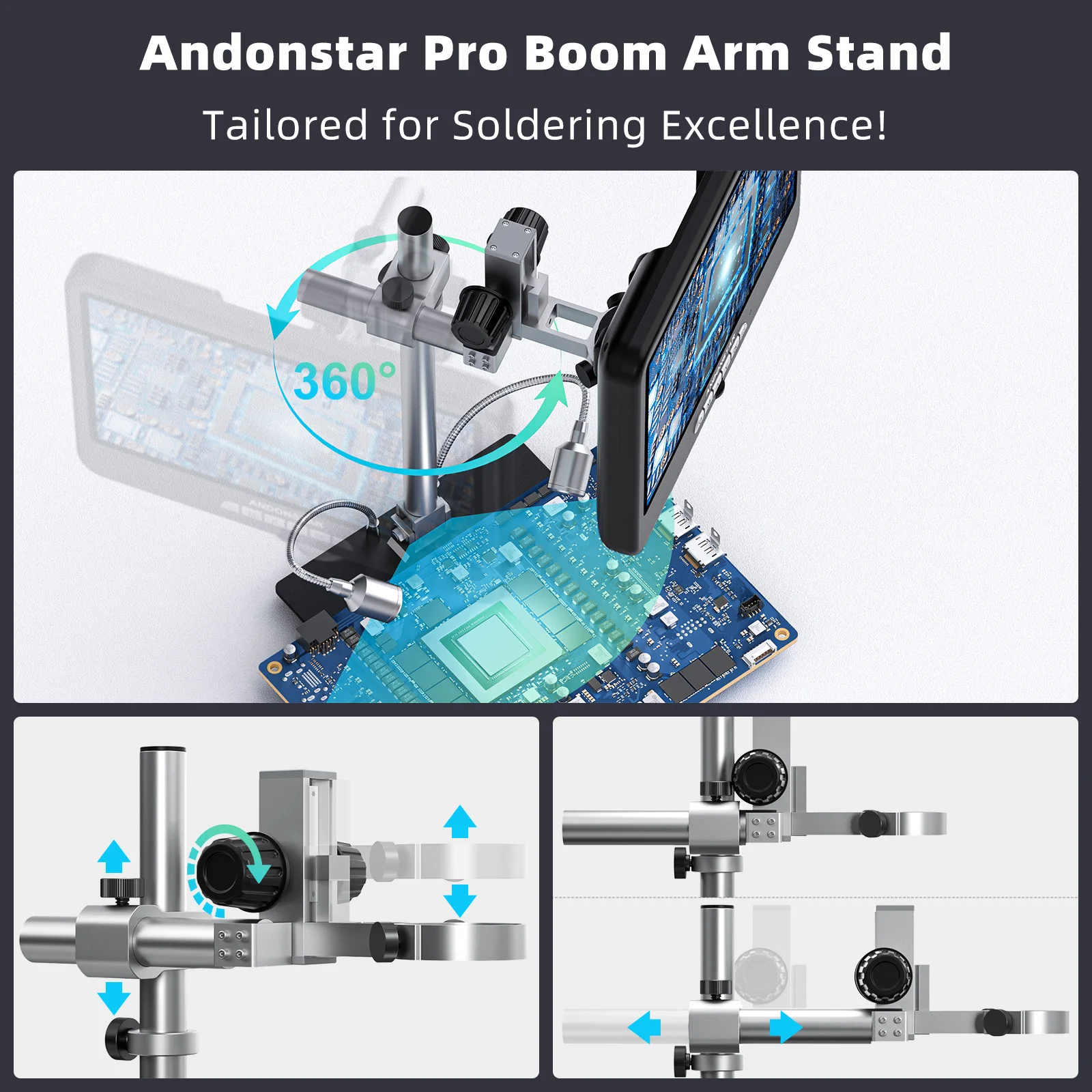 Andonstar AD210S-Pro 4K 60FPS  - Electronics Repair In Usa のレビューと価格
