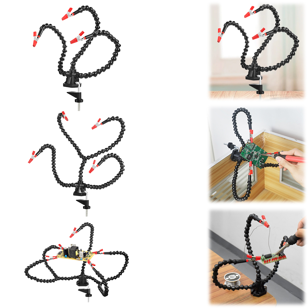 デスククランプはんだ付けサードハンドツール 3/4/5 個フ - Electronics Repair Tools のレビューと価格