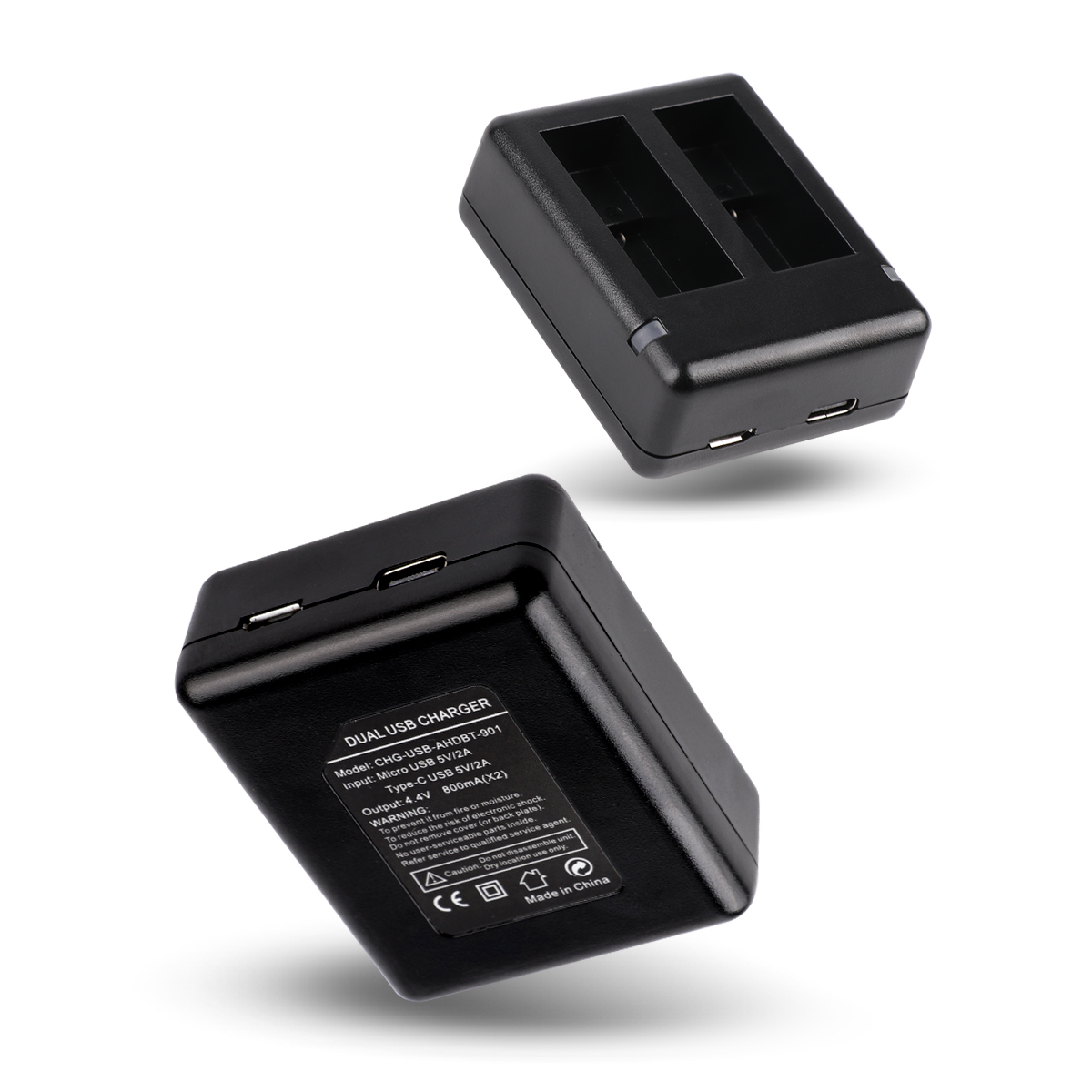 Gopro-デュアルバッテリー充電器12,完全なデコード,A - Gopro Action Camera Hero 12 Black のレビューと価格