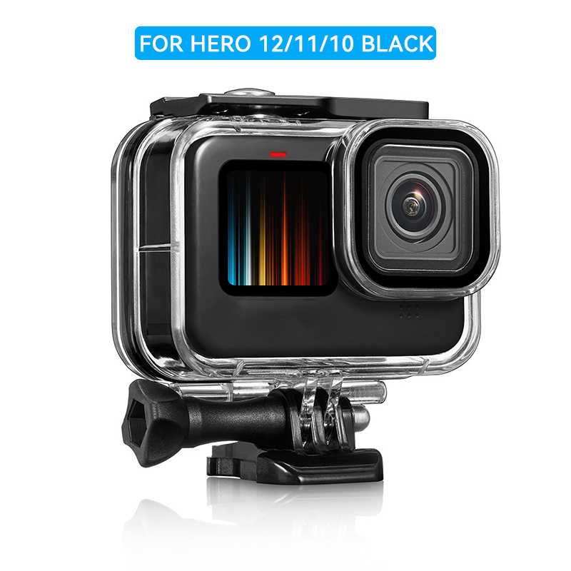60 メートル防水ケース GoPro ヒーロー 12 11  - Gopro Action Camera Hero 12 Black のレビューと価格