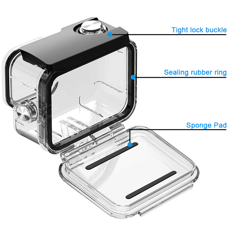 60 メートル防水ケース GoPro ヒーロー 12 11  - Gopro Action Camera Hero 12 Black のレビューと価格