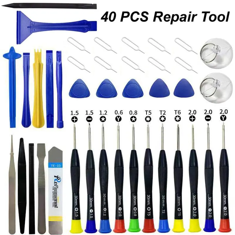 40 in 1 携帯電話修理ツール分解修理セット iPhon - Electronics Repair Business のレビューと価格