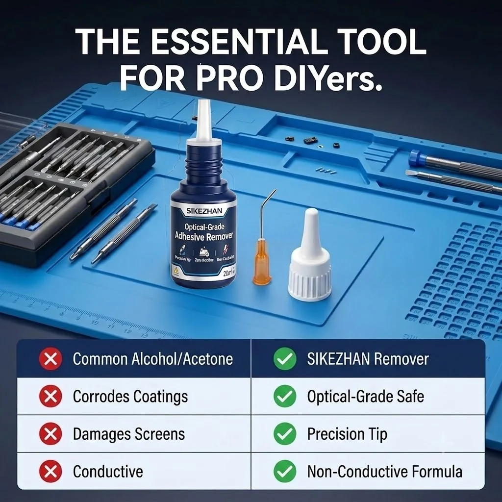 SIKEZHAN 20ml 光学グレードの接着剤除去クリーナ - Electronics Repair Business のレビューと価格